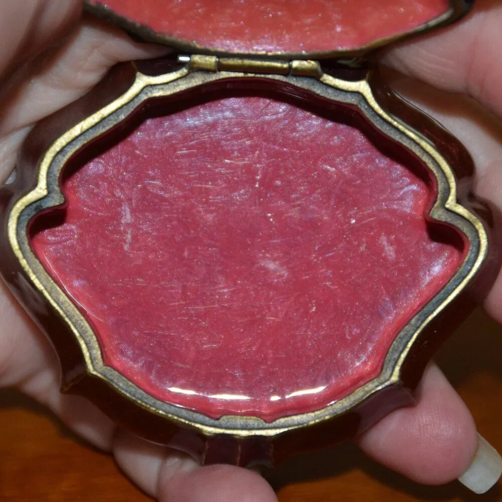 RARE JAY STRONGWATER VICTORIAN ENAMEL CRYSTAL JEWELRY VANITY COVERED BOX DISH